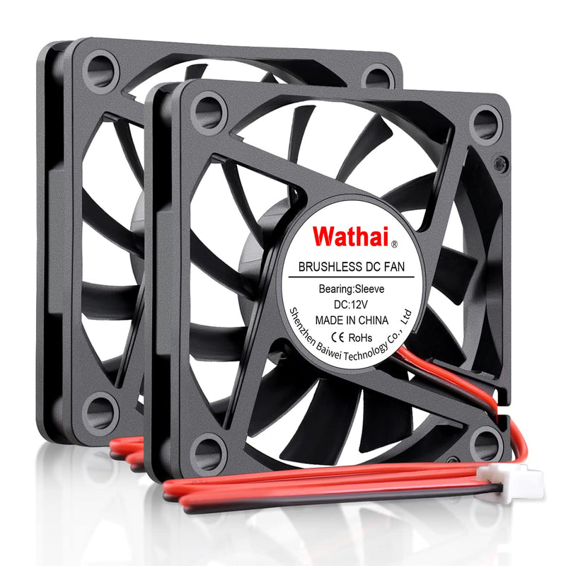  [AUSTRALIA] - Wathai 60mm x 10mm 12V 2Pin DC Brushless Exhaust Cooling Fan