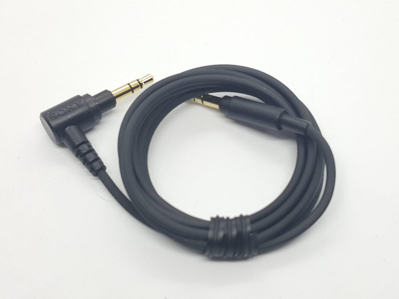  [AUSTRALIA] - Sony Genuine OEM Replacement 3.5mm Cable for WH1000XM3, WH1000XM2 (Approx. 3.94 ft, OFC Strands, Gold-Plated Stereo Mini Plug)