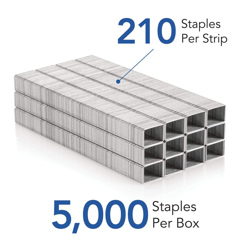  [AUSTRALIA] - Swingline Staples, High Capacity, 60 Sheet Capacity, 5/16" Length, 210/Strip, 5000/Box (S7081032) 1