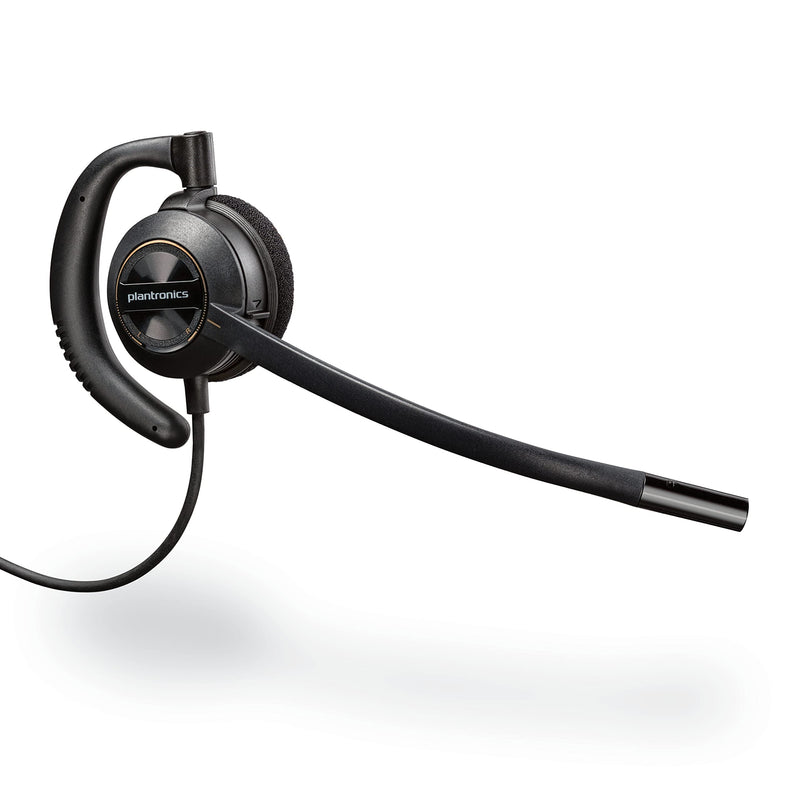  [AUSTRALIA] - Poly - EncorePro 530 Quick Disconnect (QD) Headset (Plantronics) - Works with Poly Call Center Digital Adapters (Sold Separately) - Acoustic Hearing Protection - Over-the-Ear Wearing Style
