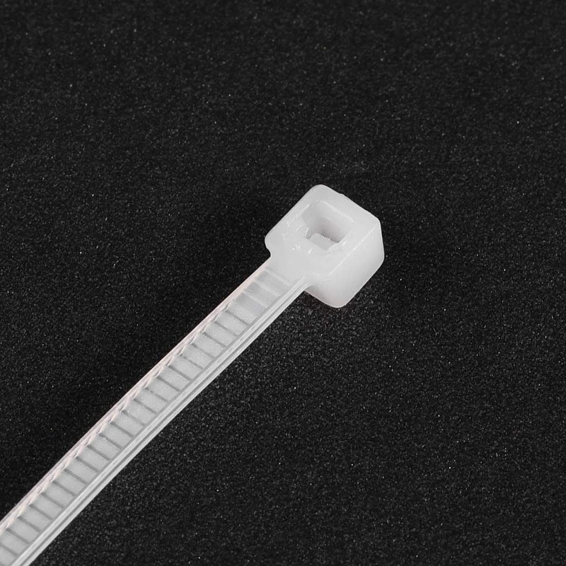  [AUSTRALIA] - uxcell Nylon Cable Ties 4 Inch Length 0.1 Inch Width Self-Locking Zip Ties White 200pcs