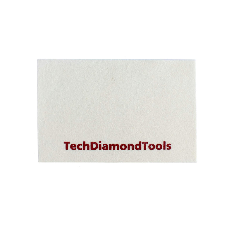  [AUSTRALIA] - A Set of 5 Wool Cloths for Buffing or Polishing with TechDiamonTools Diamond Pastes