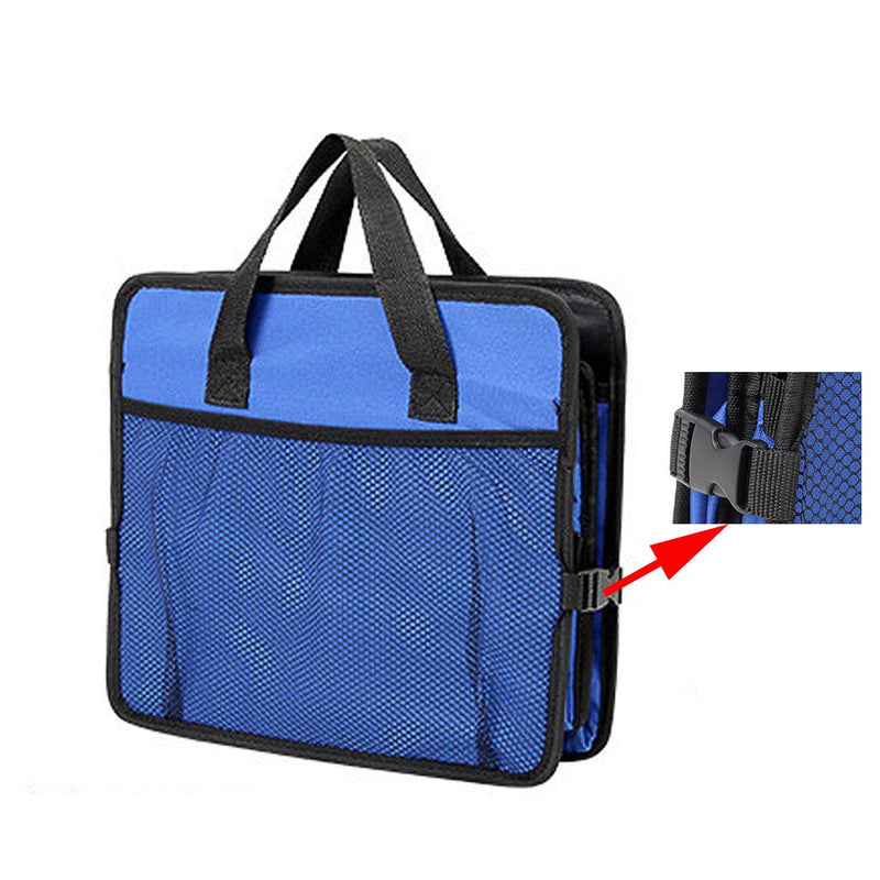  [AUSTRALIA] - YIOVVOM Trunk Organizer - Best for Keeping All Truck Supplies Together, Rugged and Durable for Hauling Cargo, While Folding Flat for Easy Storage. Organizer for Car, SUV and Truck Black