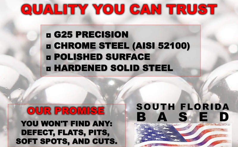  [AUSTRALIA] - (10 Pieces) PGN - 3/4" Inch (0.75") Precision Chrome Steel Bearing Balls G25