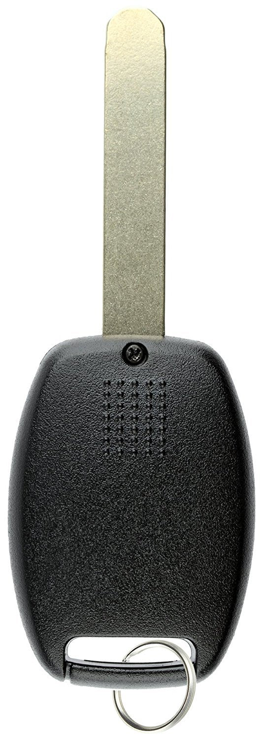  [AUSTRALIA] - KeylessOption Keyless Entry Remote Control Uncut Car Ignition Key Fob Replacement for KR55WK49308 black