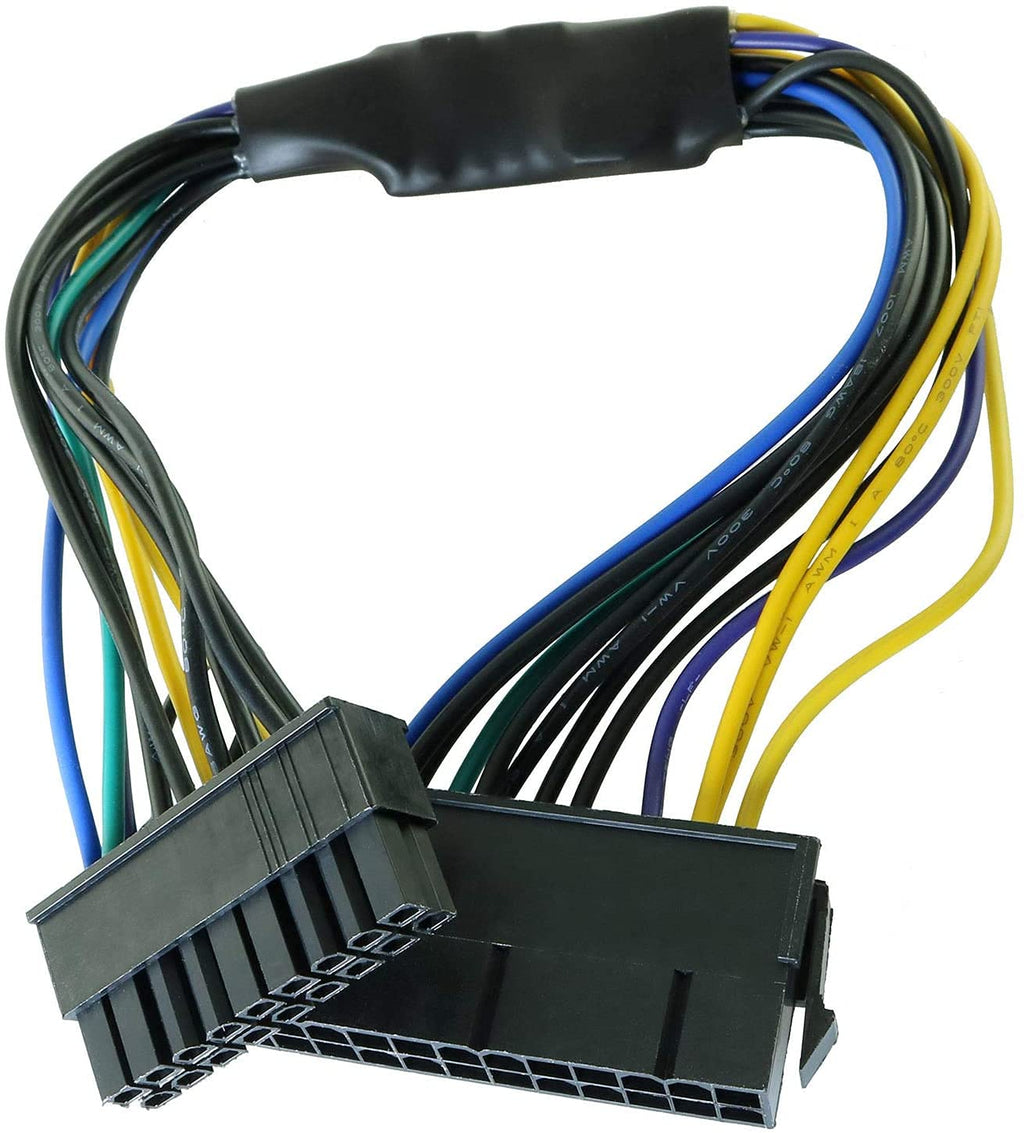  [AUSTRALIA] - Longdex 11.8-Inch 24 Pin to 18 Pin ATX PSU Power Adapter Cable for HP Z230/Z420/Z620 Motherboards
