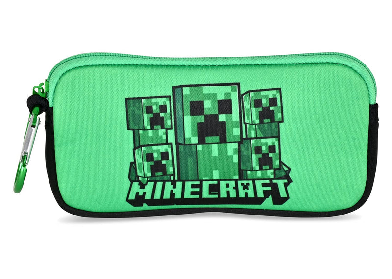 Minecraft Blue Light Blocking Glasses for Kids with Case Boys Computer Video Gaming Glasses Age 2-10 Eyewear Protection (Green/Black) Green/Black - LeoForward Australia