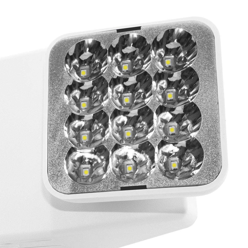  [AUSTRALIA] - LFI Lights - UL Certified - Hardwired LED Standard Emergency Light - Square Head - EL2WBB