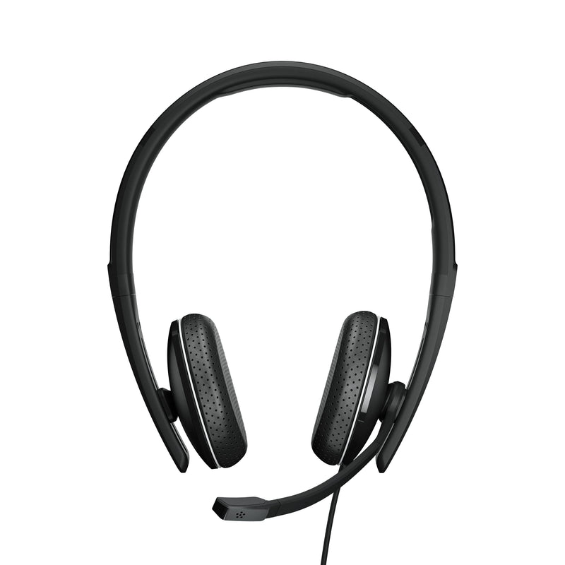  [AUSTRALIA] - EPOS | Sennheiser Adapt 165 USB-C II (1000920) - Wired, Double-Sided Headset - 3.5mm Jack and USB-C Connectivity - UC Optimized - Superior Stereo Sound - Enhanced Comfort - Call Control - Black
