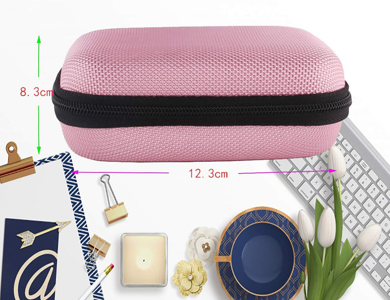  [AUSTRALIA] - Hard EVA Travel Case for Canon Ivy Mobile Mini Photo Printer by WERJIA (Pink) Pink