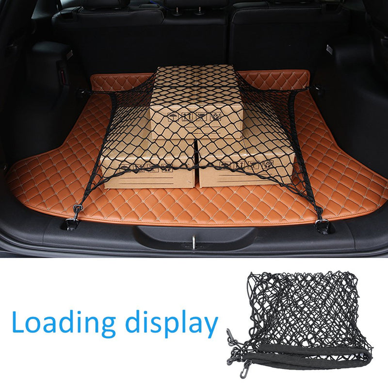  [AUSTRALIA] - MICTUNING Upgraded 41 x 30 Inch Cargo Net Auto Trunk Rear Cargo Organizer Elastic Mesh Net Holder - Universal Fit for SUV Truck Mini Vans