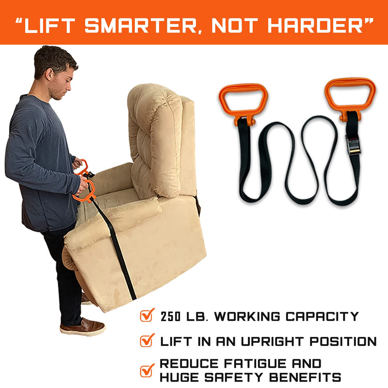  [AUSTRALIA] - MULTUS Handle and Haul 2 Handle Adjustable Moving Strap for Lifting