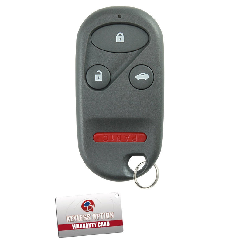  [AUSTRALIA] - KeylessOption Keyless Entry Remote Control Car Key Fob Replacement for E4EG8DJ