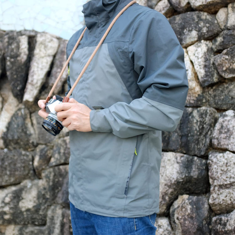  [AUSTRALIA] - PIBIETTN Camera Strap,Rope Camera Strap Compatible with Sony Nikon Canon Fuji Camera Strap Rope SLR, DSLR, Mirrorless Cameras 100cm Brown