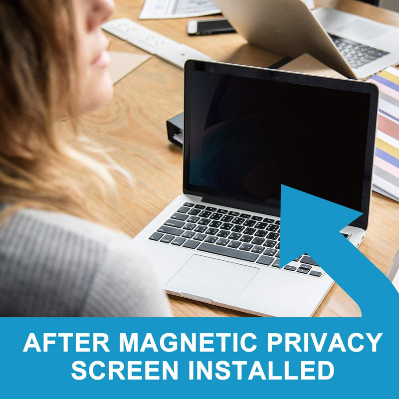  [AUSTRALIA] - Magnetic Privacy Screen for 16 Inch MacBook Pro (2021) Anti-Blue Light and Anti-Glare Ultra Slim Laptop Screen Filter (A2485) MacBook Pro 16 Inch (2021-Currently) Black for MacBook