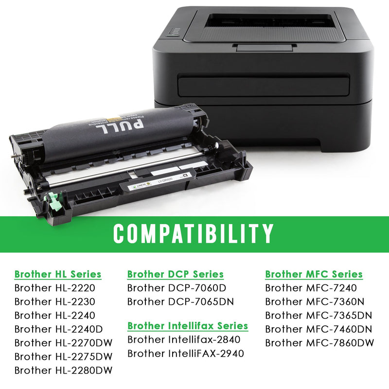 LINKYO Compatible Drum Unit Replacement for Brother DR420 DR-420 - LeoForward Australia