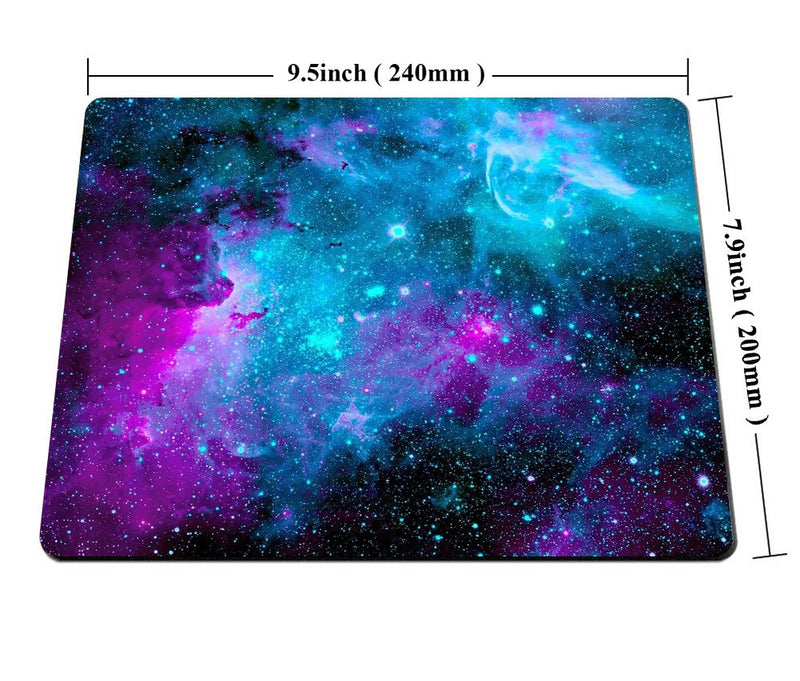  [AUSTRALIA] - Smooffly Mouse Pad pad-001 Galaxy Customized Rectangle Non-Slip Rubber Mousepad Gaming Mouse Pad