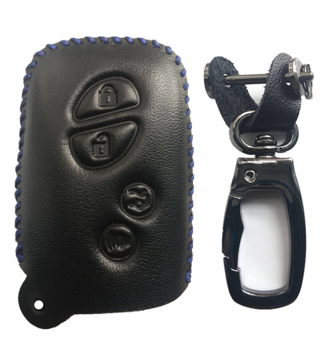  [AUSTRALIA] - RPKEY Leather Keyless Entry Remote Control Key Fob Cover Case Protector Compatible with ES350 GS300 GS350 GS430 GS450h ISC IS250 IS350 LS460 LS600h HYQ14AAB 89904-50380 89904-30270