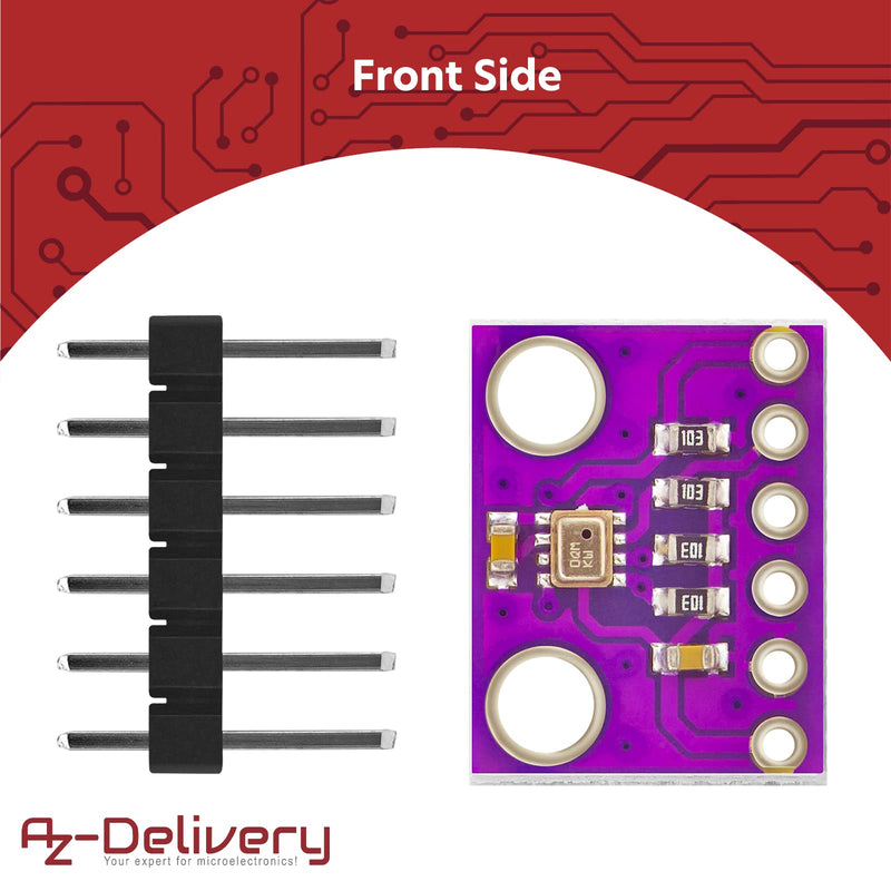  [AUSTRALIA] - AZDelivery 5 x GY-BMP280 barometric sensor for air pressure measurement compatible with Arduino and Raspberry Pi including e-book!