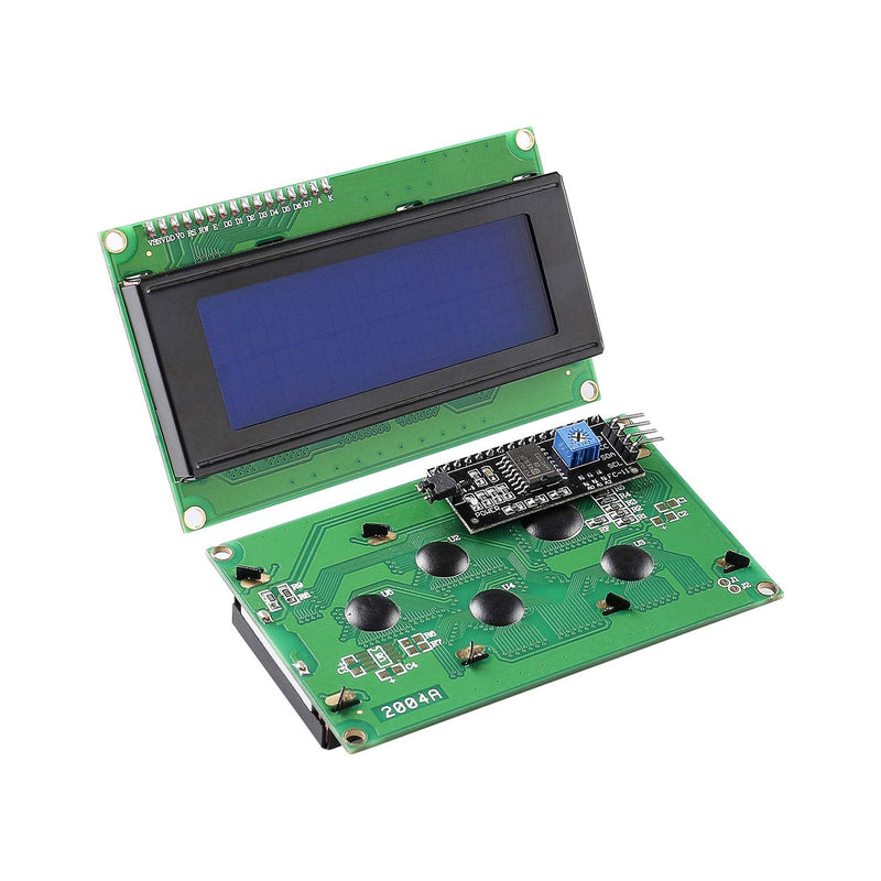  [AUSTRALIA] - SunFounder IIC I2C TWI Serial 2004 20x4 LCD Module Shield Compatible with Arduino R3 Mega2560 20x4 I2C LCD