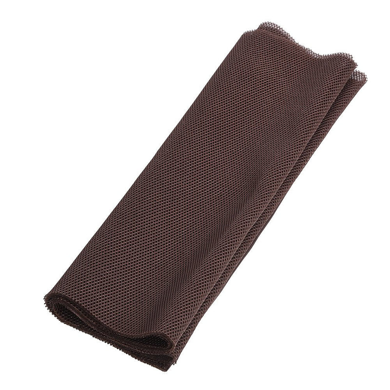  [AUSTRALIA] - Wendry Speaker Mesh Cloth, 1.4m x 0.5m Fabric Dustproof Speaker Cover, Stereo Audio Speaker Protective Cloth Cover, Lightweight and Soft Texture Speaker Grill Cloth(Brown) Brown