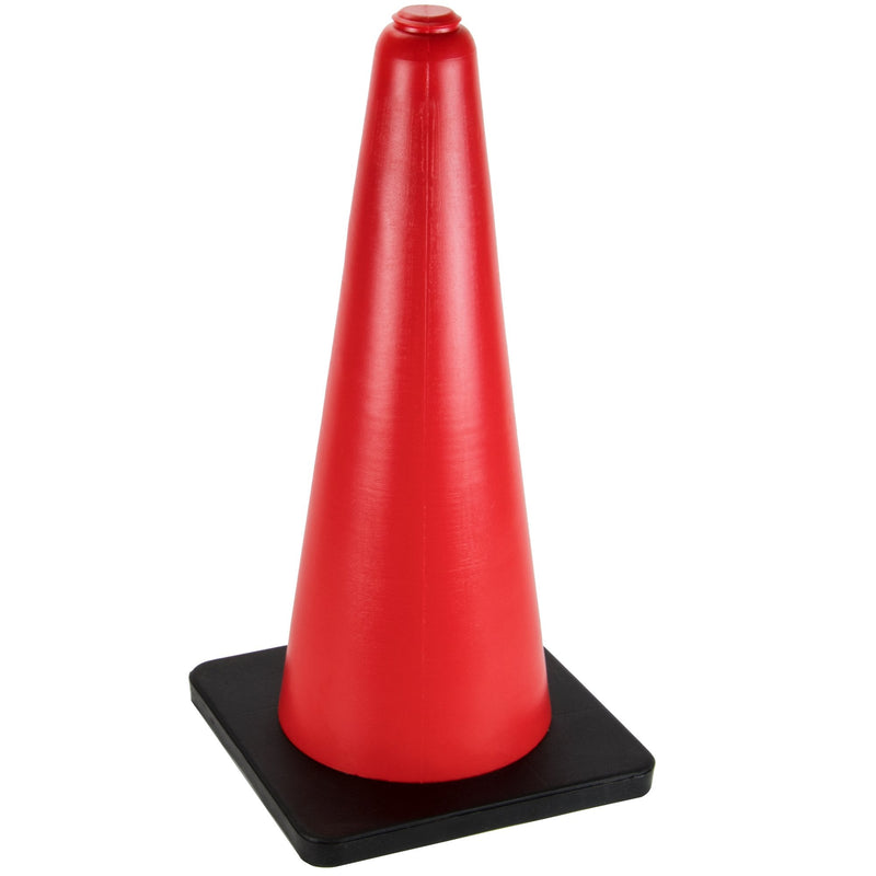  [AUSTRALIA] - 24" High Hat Cones in Fluorescent Orange with Black Base for Indoor/Outdoor Traffic Work Area Safety Marker & Agility Sport Training by Bolthead Industrial (Single)