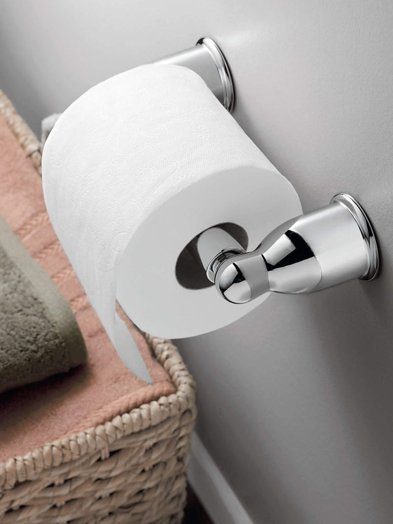 Moen YB8099CH Mason Toilet Paper Roller, Chrome - LeoForward Australia