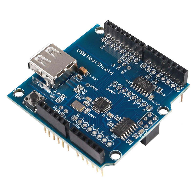  [AUSTRALIA] - USB Host Shield Compatible for Arduino MEGA 2560 1280 Support Google Android ADK & USB HUB Function