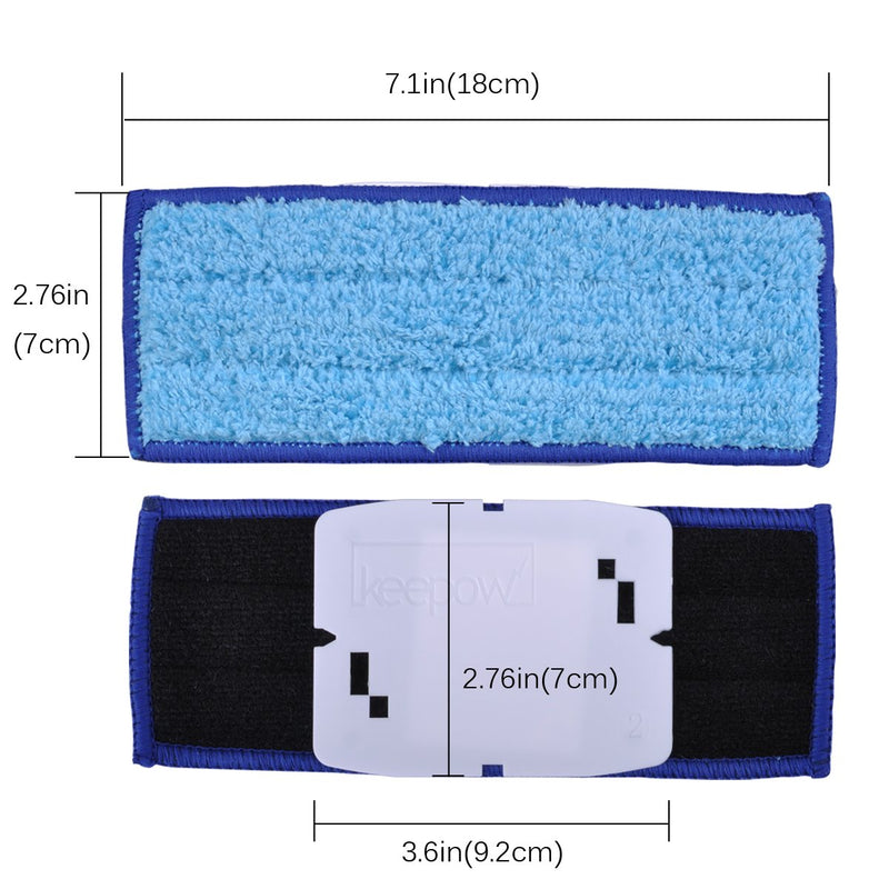 KEEPOW 3 Pack Washable Wet Mopping Pads for iRobot Braava Jet 240 241 3 Pack Wet Pads - LeoForward Australia