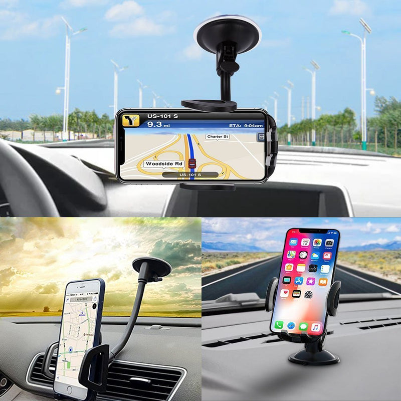  [AUSTRALIA] - OYEAA 3.93" Car Mount Dashboard Pad Suction Cup Mounting Disk Circular Double Sided Sticky Replacement Adhesive Phone Mount for Windshield Dash GPS Cam Holder 3.93 Inches Diameter Pack of 4pcs