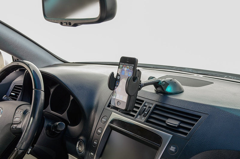  [AUSTRALIA] - Arkon Windshield or Dash Car Phone Holder Mount for iPhone 12 11 XS XR X Galaxy Note 20 10 9 Retail Black Standard Packaging