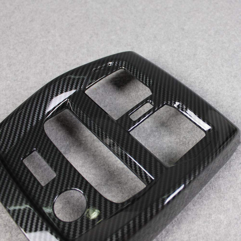 RQING For BMW New 3 SERIES 330i Sedan G20 2019 2020 Interior Air Condition Vent Outlet Cover Trims Carbon Fiber Pattern (Rear Seat) - LeoForward Australia