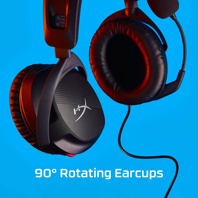  [AUSTRALIA] - HyperX Cloud Stinger 2 – Gaming Headset, DTS Headphone:X Spatial Audio, Lightweight Over-Ear Headset with mic, Swivel-to-Mute Function, 50mm Drivers, PC Compatible Black Wired