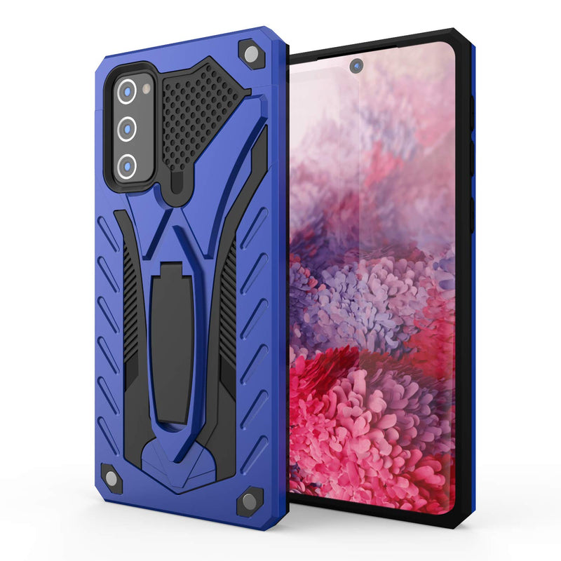  [AUSTRALIA] - Kitoo Designed for Samsung Galaxy S20 FE Case with Kickstand 5G, Military Grade 12ft. Drop Tested - Blue