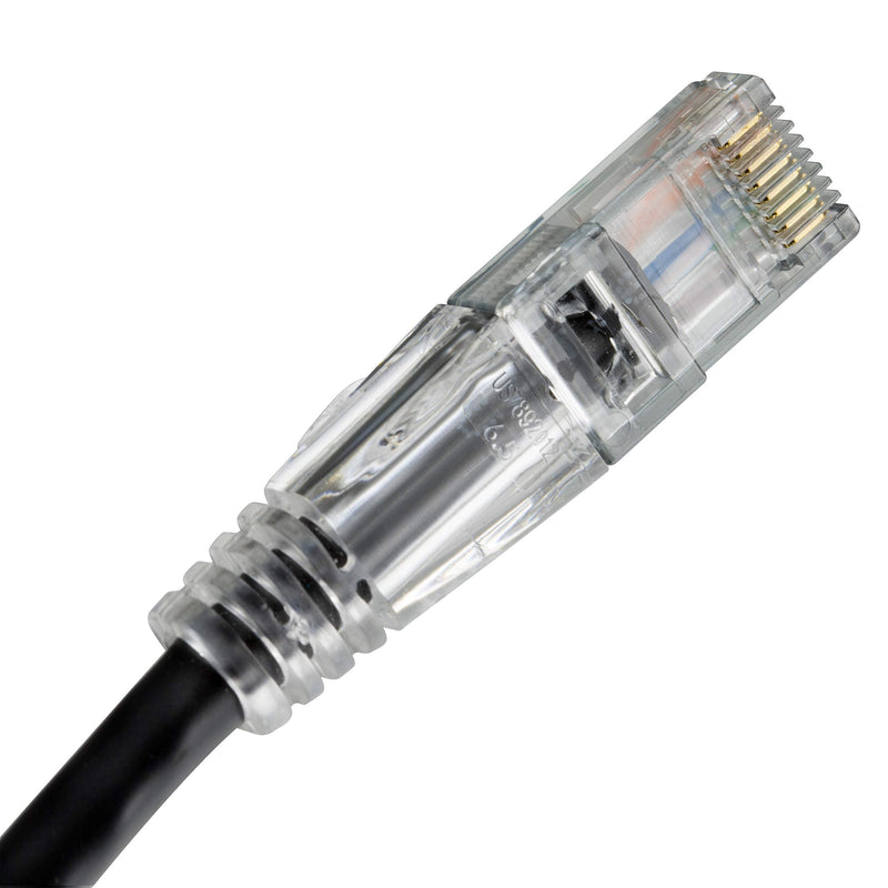  [AUSTRALIA] - NTW 10 ' Lockable CAT6 Patented net-Lock RJ45 Ethernet Network Patch Cable (UTP), Snagless, Black (NL-U6K-010BK) 10 feet