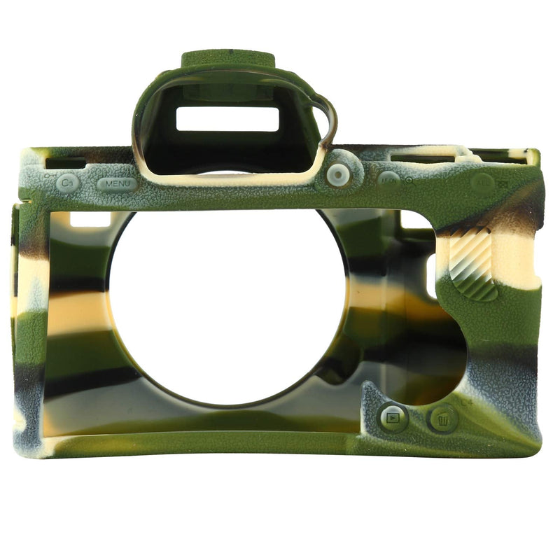  [AUSTRALIA] - Easy Hood Camera Case for Sony Alpha a7III a7 III a7R III a7RIII ILCE-7RM3 a73 a7R3 a7R Mark III Soft Silicone Rubber Protective Body Housing Case Skin Camera Protector Cover (Camo) Camo
