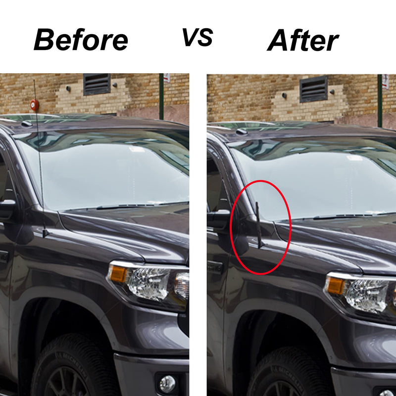  [AUSTRALIA] - KSaAuto Short Antenna for Ford F150 Dodge Ram 1500 2009-2023, Ford F-150 F150 Truck Antenna Dodge Ram 1500 Antenna Replacement, 6.5 Inch Car Antenna Ford F150 Accessories, Dodge Ram 1500 Accessories D odge Ram 1500 2500 3500