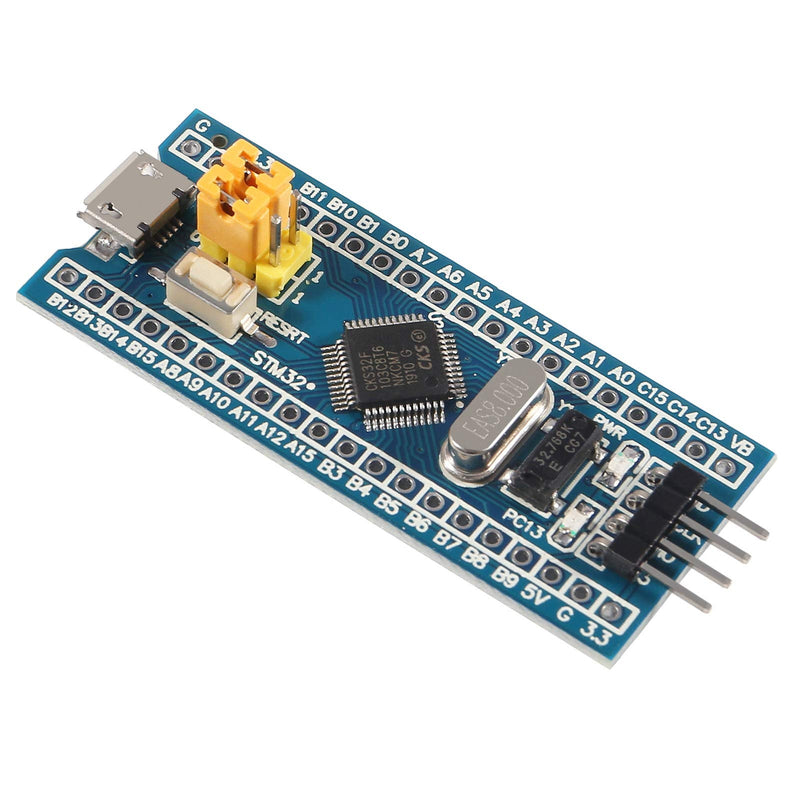  [AUSTRALIA] - AITRIP 2 PCS 40pin STM32F103C8T6 ARM STM32 SWD Minimum System Board Micro USB Development Learning Board Module