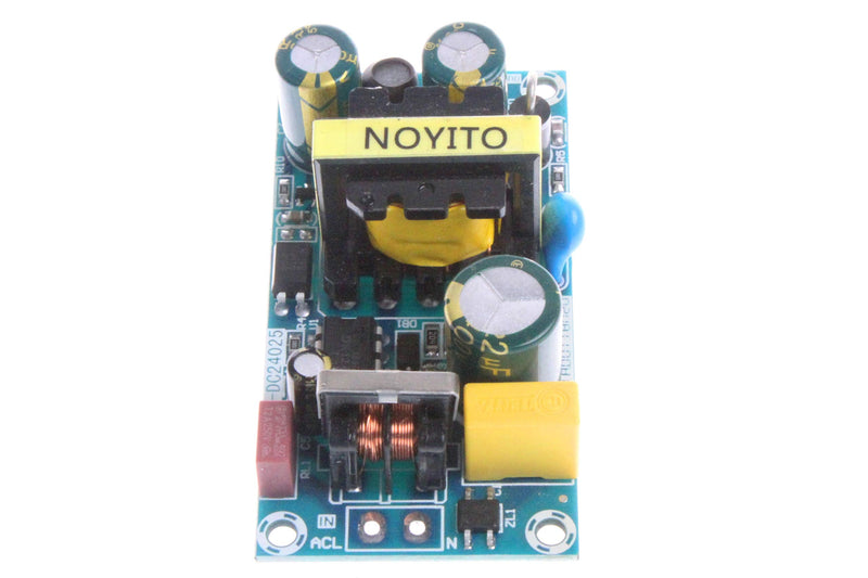  [AUSTRALIA] - NOYITO AC to DC Isolated Power Supply Module AC 120V 100V - 265V to DC 24V 1A 24W Peak 24V 1.5A 36W Max Power Module with Overvoltage Overload Short-Circuit Protection (24V 1A Peak 1.5A) 24V 1A / Peak 1.5A Blue