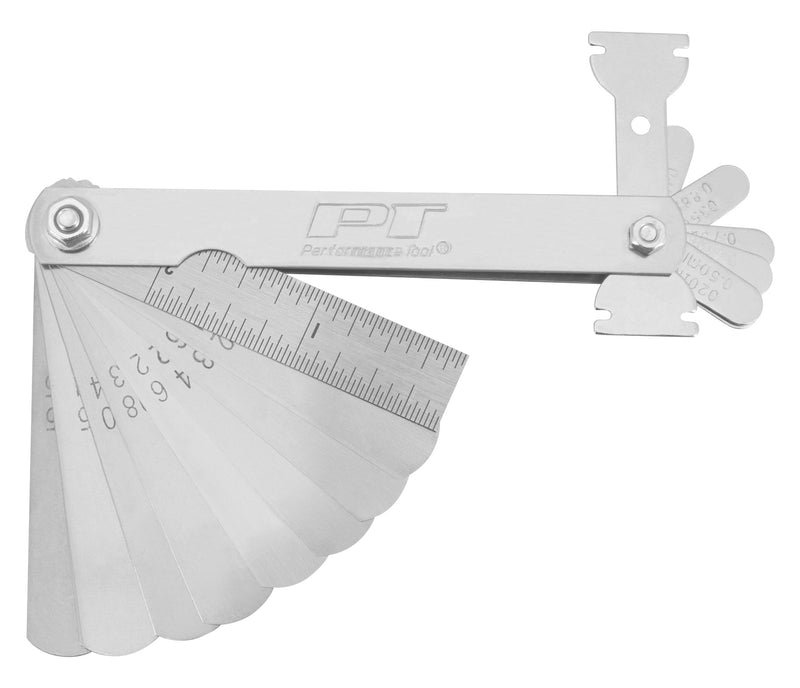  [AUSTRALIA] - Performance Tool W129C 15-Blade Thickness Gauge ACCESSORIES