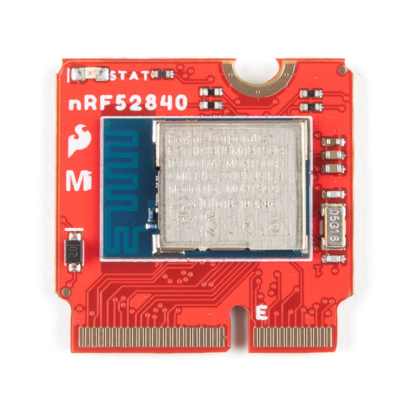  [AUSTRALIA] - SparkFun MicroMod nRF52840 Processor - Modular Interface Ecosystem That Connects nRF52840 microcontroller/Processor Board to Various/Carrier Board peripherals