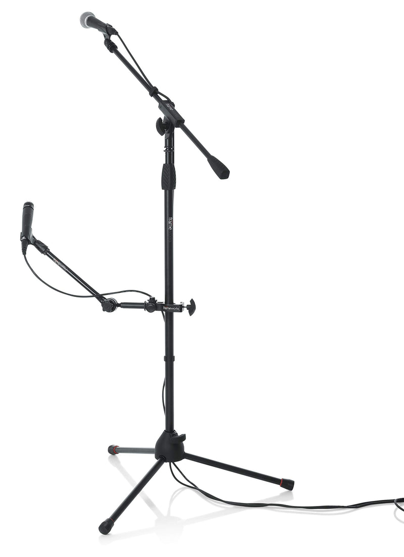  [AUSTRALIA] - Gator Frameworks Accessory Mount for Microphone stands; Fits up to 4 Accessories ( GFW-MIC-MULTIMOUNT ) Multi-Mount