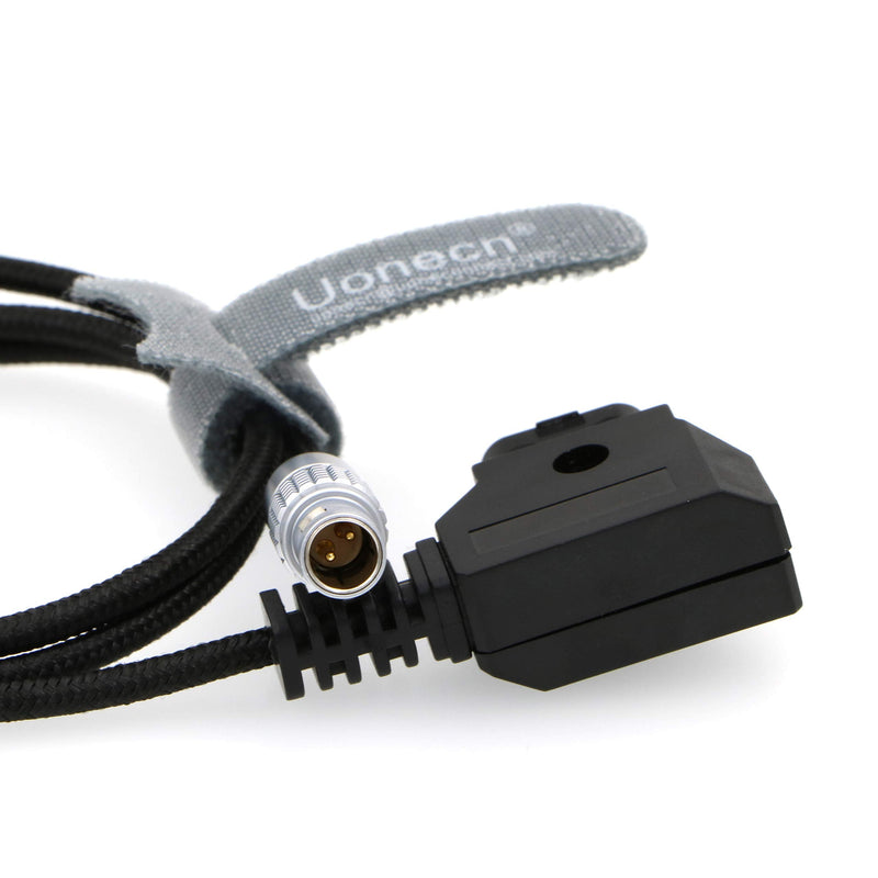  [AUSTRALIA] - Uonecn for Anton Bauer 0B 2 Pin Male to D-Tap Power Cable for Teradek Bond ARRI RED Paralinx Preston Transvideo 60cm straight 2 pin male to Dtap