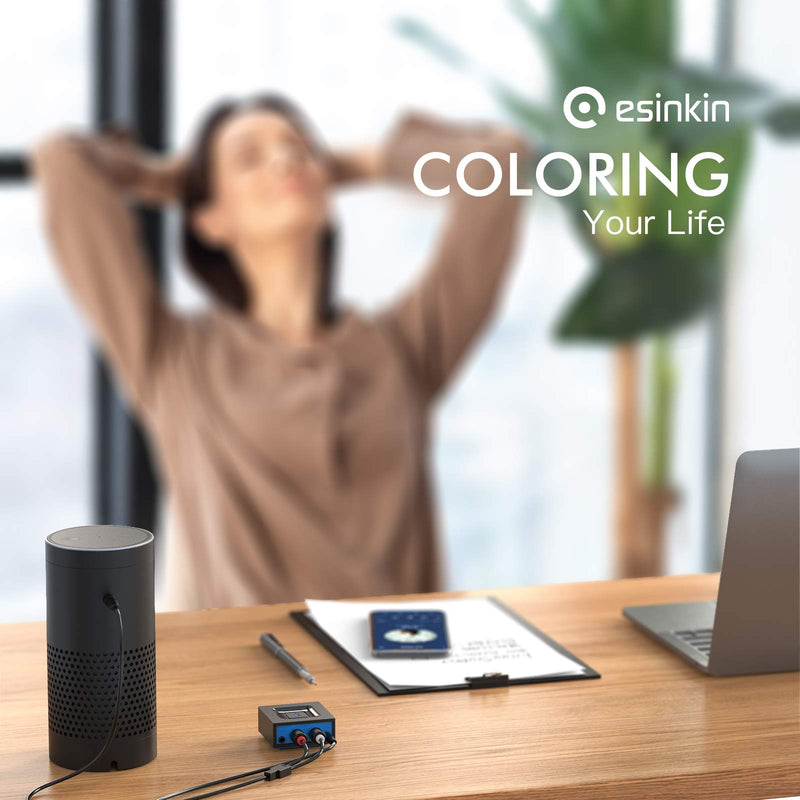  [AUSTRALIA] - Esinkin Wireless Audio Receiver for Music Streaming Sound System Works with Smart Phones and Tablets, Wireless Adapter for Speakers