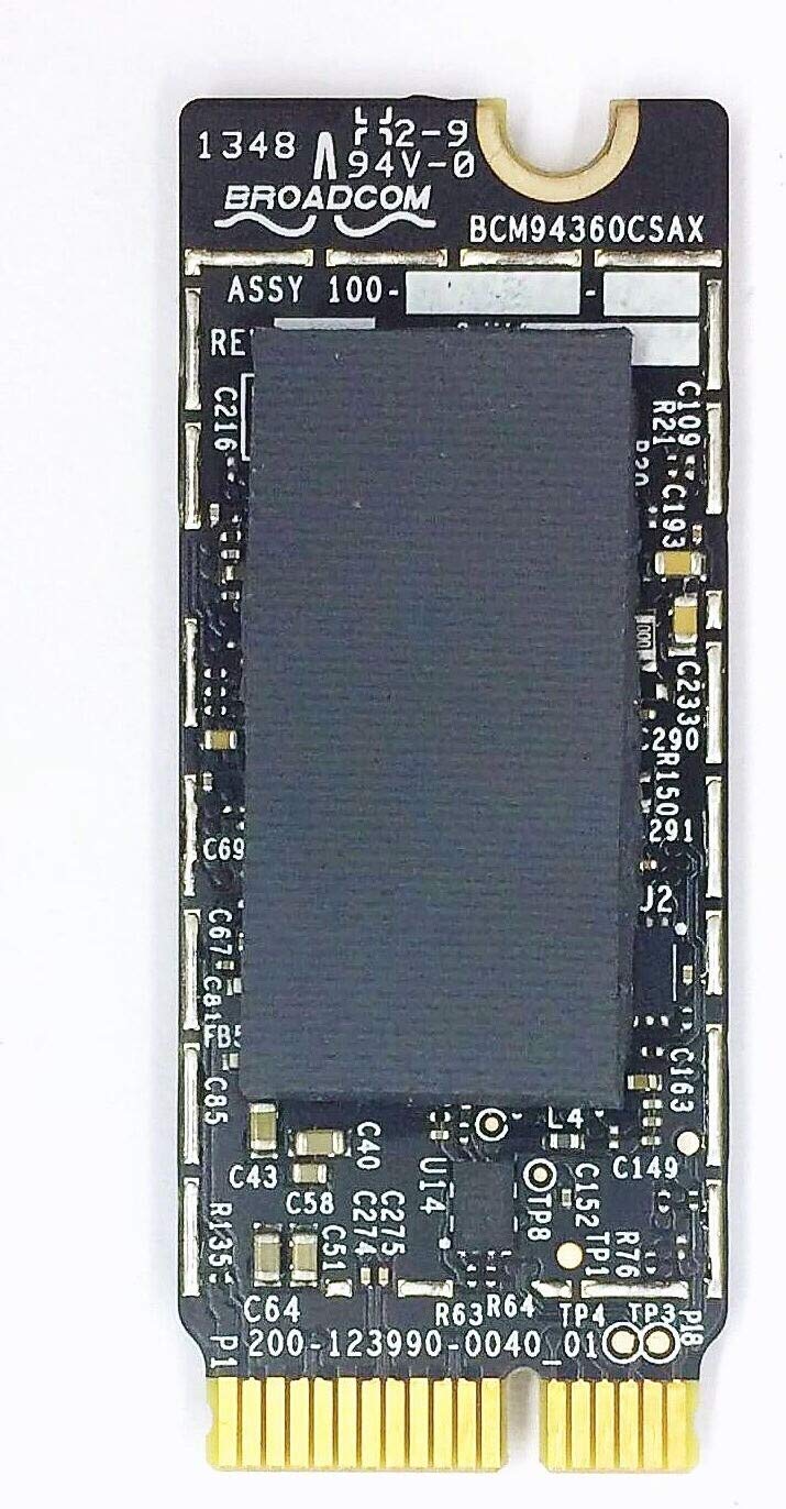  [AUSTRALIA] - Willhom Airport Wireless Network Card WiFi and Bluetooth 4.0 BCM94360CS BCM94360CSAX Replacement for MacBook Pro 13" and 15" Retina (Late 2013-Mid 2014) A1502 A1398 , Mac Mini A1347 (Late 2014)