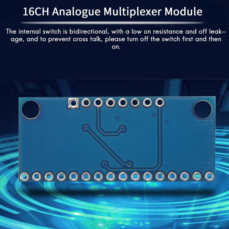  [AUSTRALIA] - Yuemsh 10pcs 16CH Analog Multiplexer Module 74HC4067 CD74HC4067 Precise Module Digital Multiplexer MUX Breakout Board