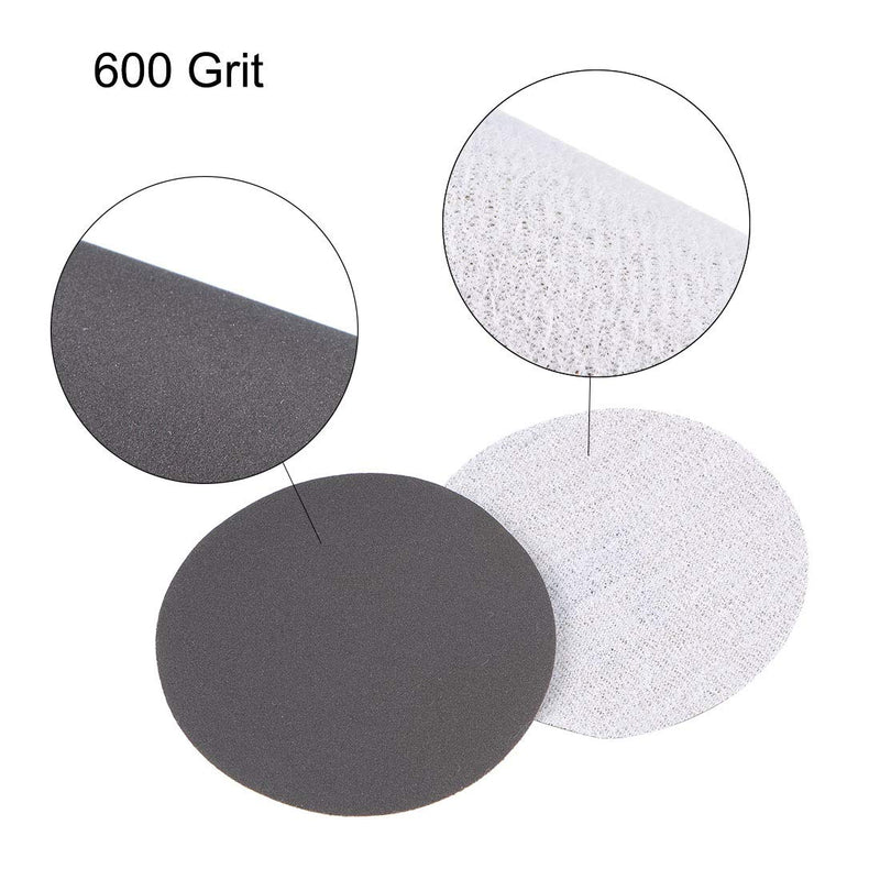  [AUSTRALIA] - uxcell 3 Inch Wet Dry Sanding Discs 600 Grit Hook and Loop Sandpaper Electrostatic Sand Planting Silicon Carbide 20pcs