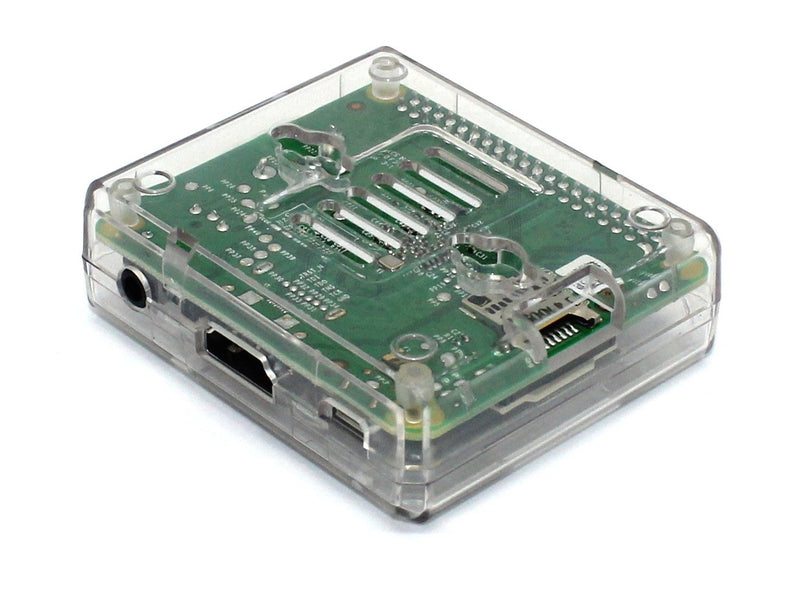 sb components Case for Raspberry Pi Model A+ (Plus) Colour: Clear Transparent Access to All Ports - LeoForward Australia