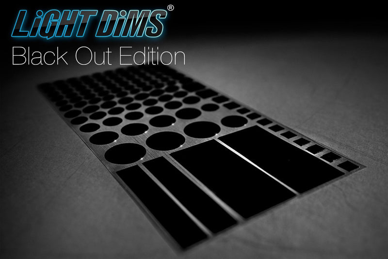  [AUSTRALIA] - LIGHT DIMS Black Out Edition - Light Blocking LED Covers Routers, Electronics and Appliances and More. Blocks 100% of Light, in Retail Packaging.