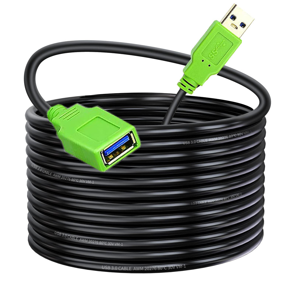  [AUSTRALIA] - USB 3.0 Extension Cable 10ft, USB 3.0 Extension Cable - A-Male to A-Female for Printer,Playstation, Xbox,USB Flash Drive,Card Reader, Hard Drive, Keyboard，Card Reader, Hard Drive, 3.0-10ft